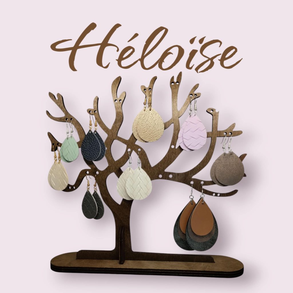 Collection Héloïse boucles d'oreilles pampilles